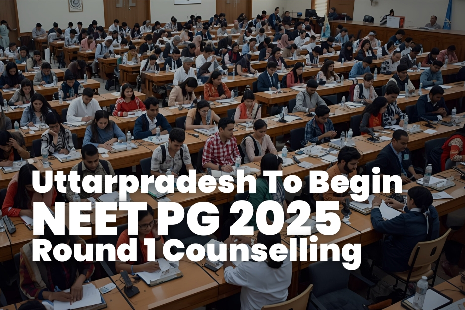 Uttarpradesh To Begin NEET PG 2025 Round 1 Counselling